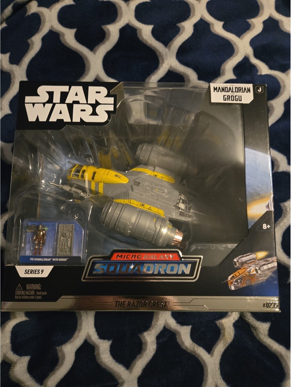 S09 #0235 Star Wars Micro Galaxy Squadron Razor Crest Starship
